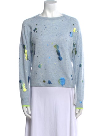 Brodie Cashmere Printed Sweater