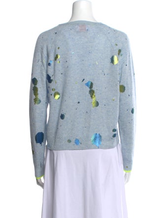 Brodie Cashmere Printed Sweater