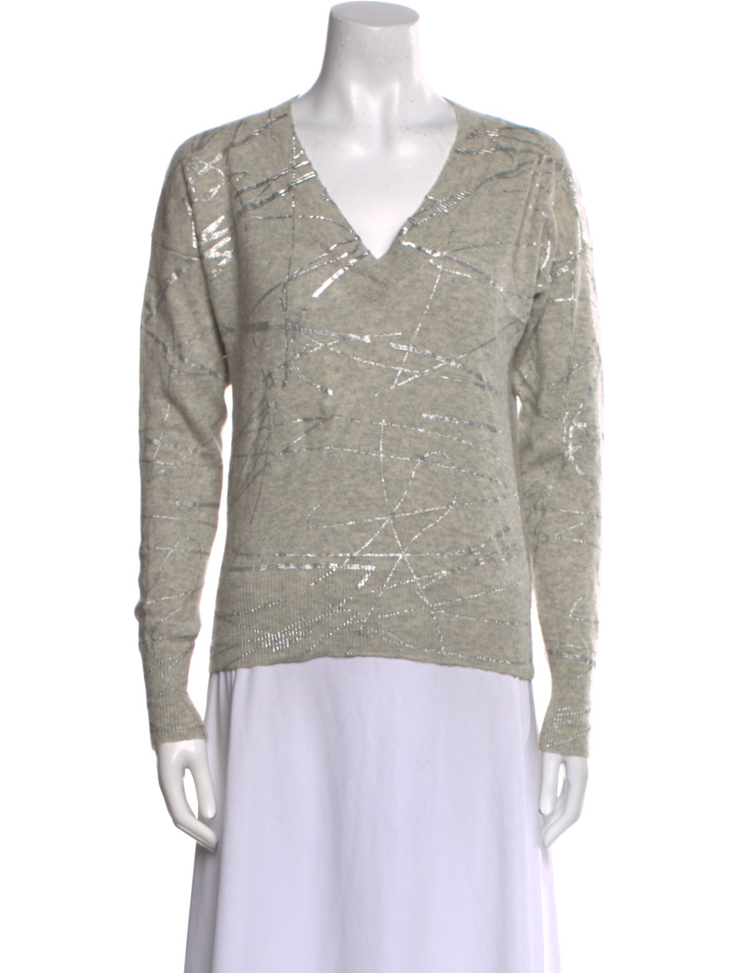 Brodie Cashmere V-Neck Sweater