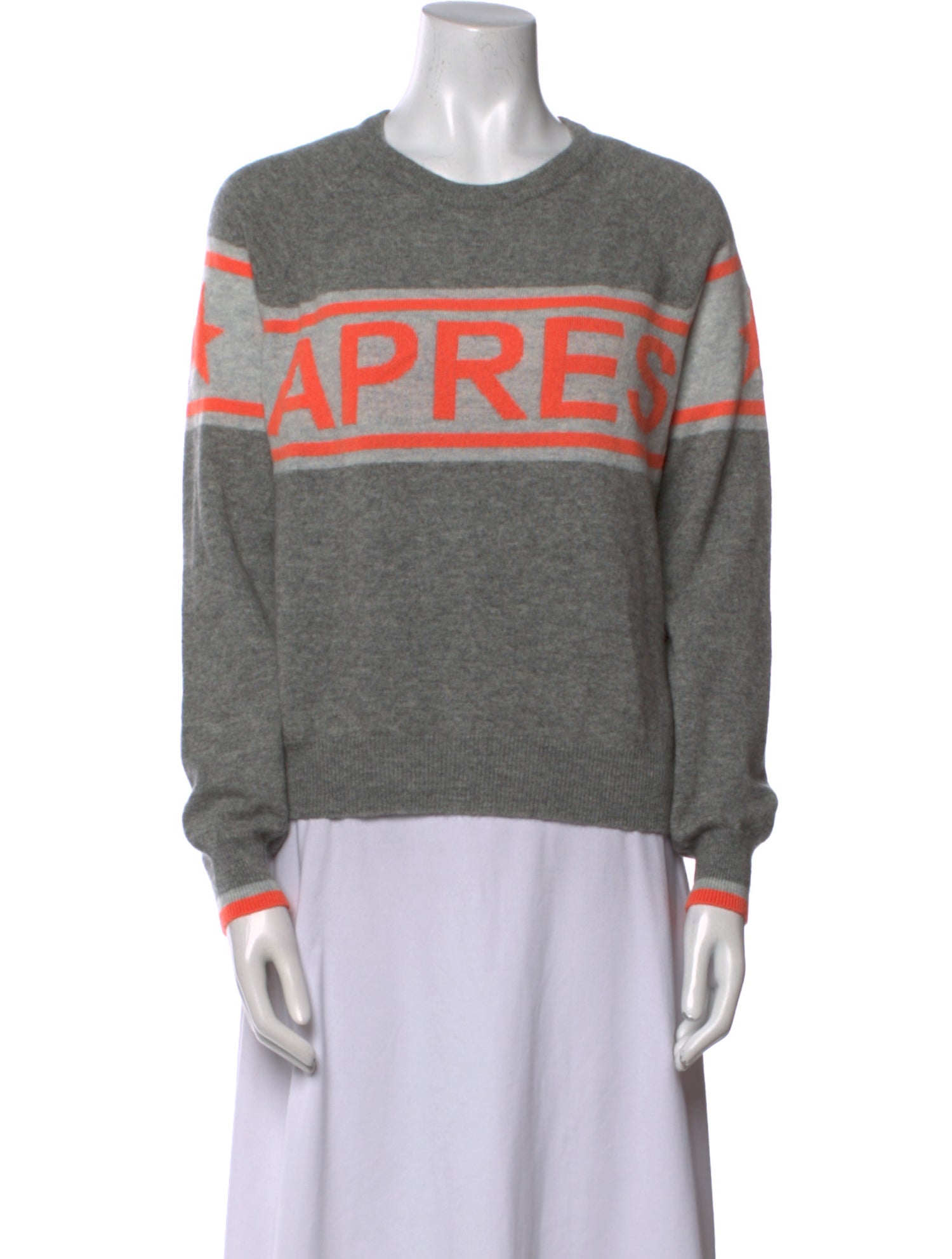 Brodie Cashmere Graphic Print Sweater