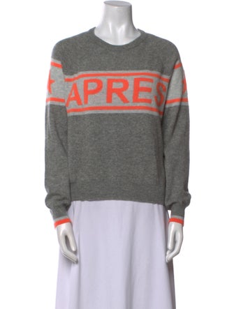 Brodie Cashmere Graphic Print Sweater