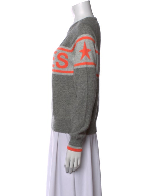 Brodie Cashmere Graphic Print Sweater