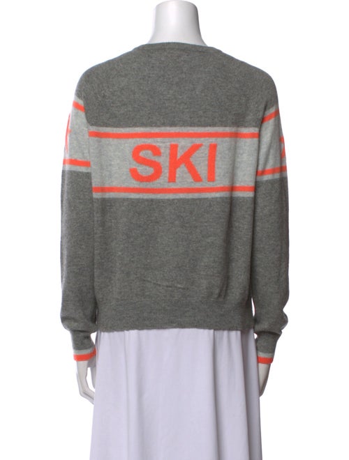 Brodie Cashmere Graphic Print Sweater