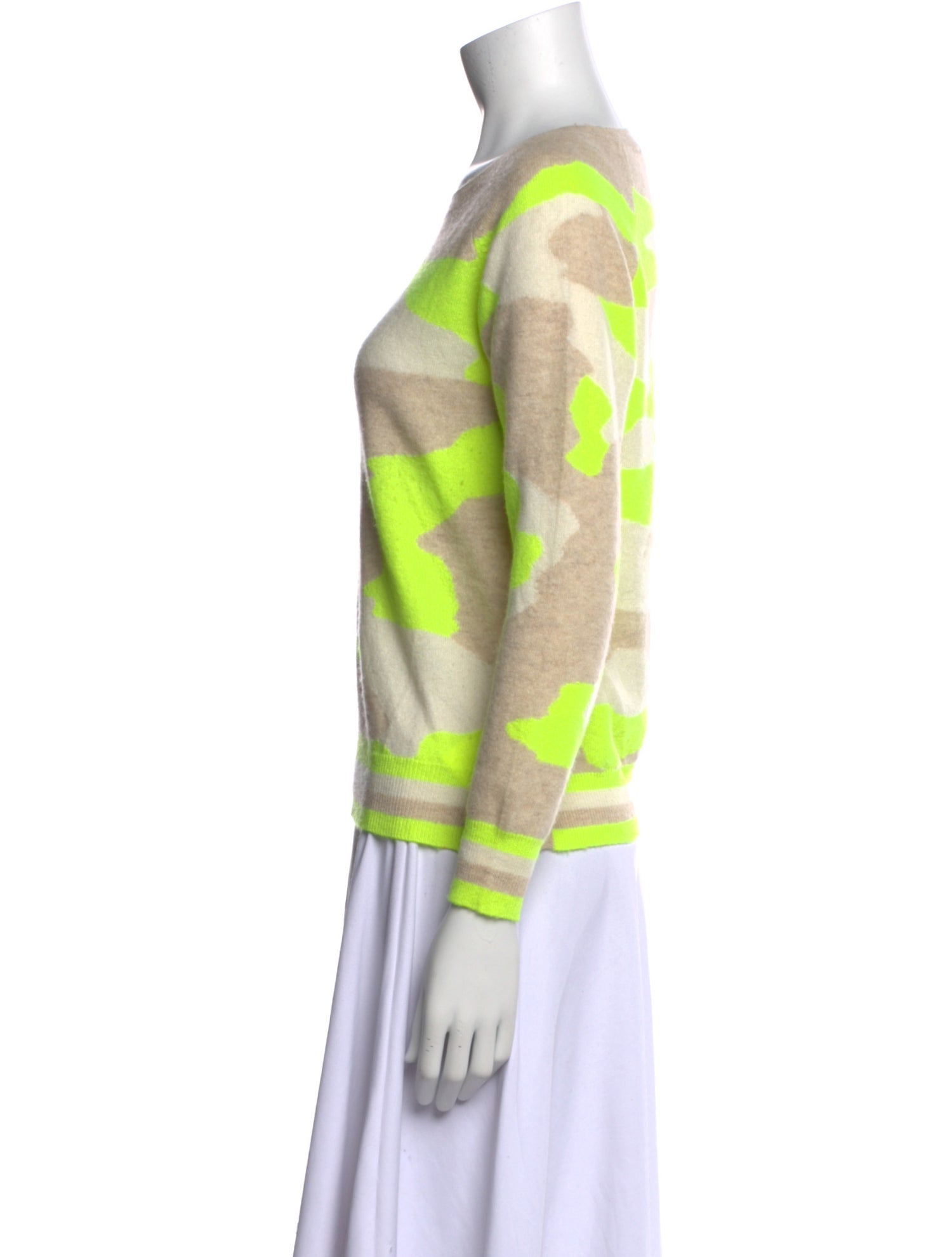 Brodie Cashmere Printed Sweater