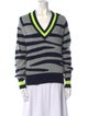 Brodie Cashmere Striped Sweater