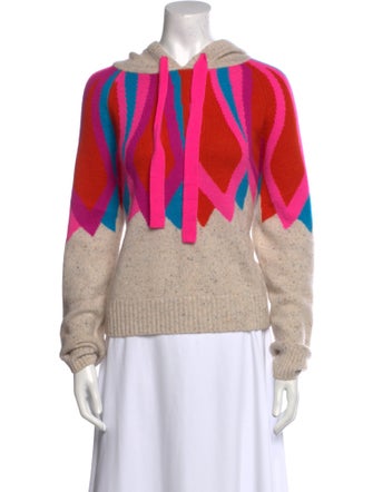 Brodie Cashmere Printed Sweater