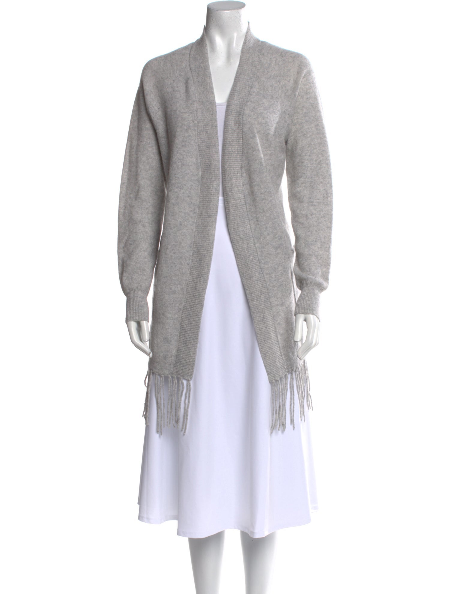 Brodie Cashmere Open Front Sweater