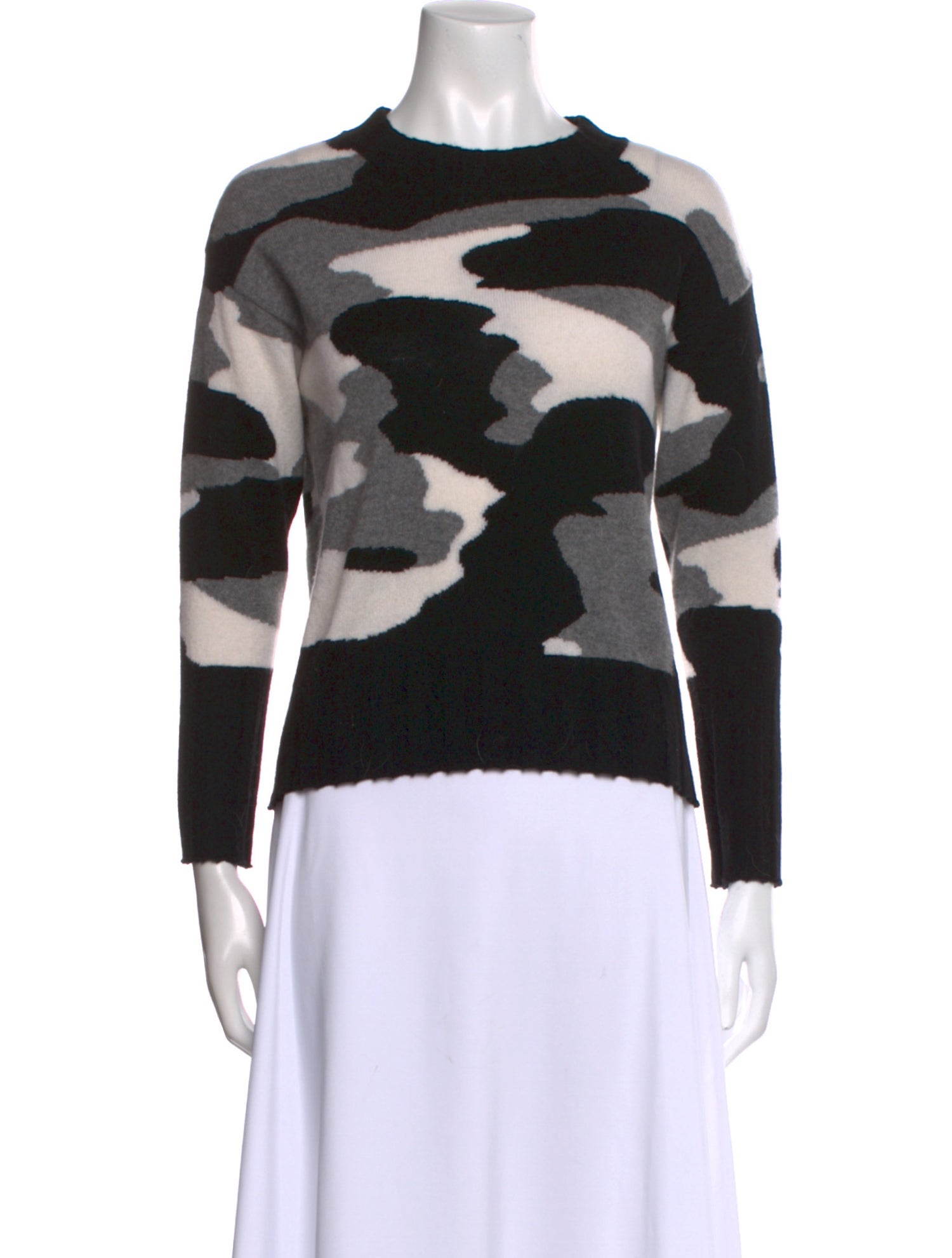 Brodie Printed Crew Neck Sweater