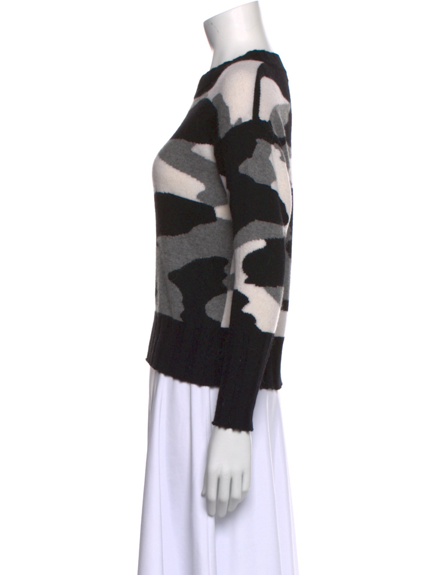 Brodie Printed Crew Neck Sweater