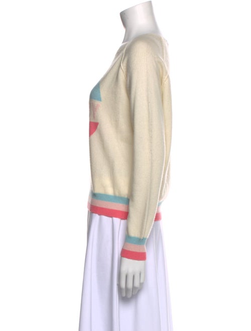 Brodie Cashmere Printed Sweater