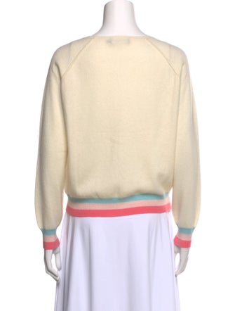 Brodie Cashmere Printed Sweater