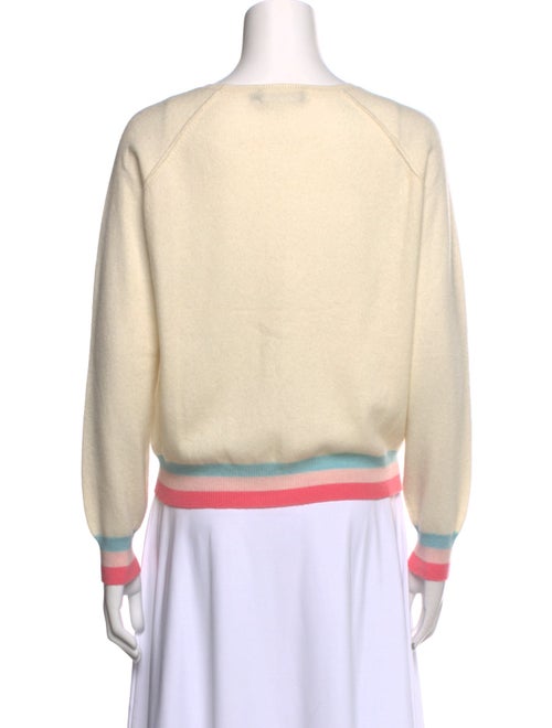 Brodie Cashmere Printed Sweater