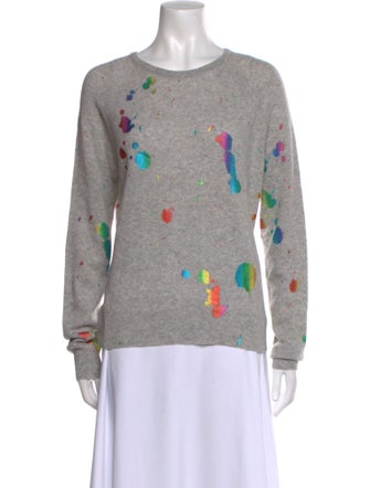 Brodie Cashmere Printed Sweater