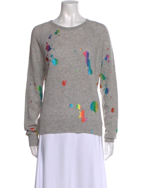 Brodie Cashmere Printed Sweater