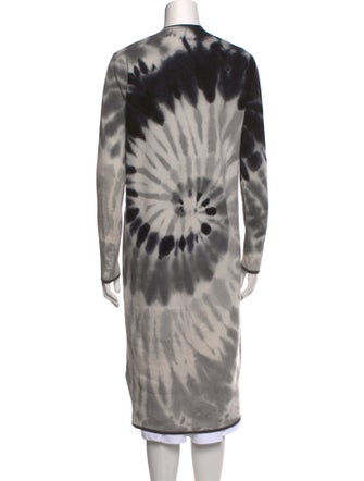 Brodie Cashmere Tie-Dye Print Sweater