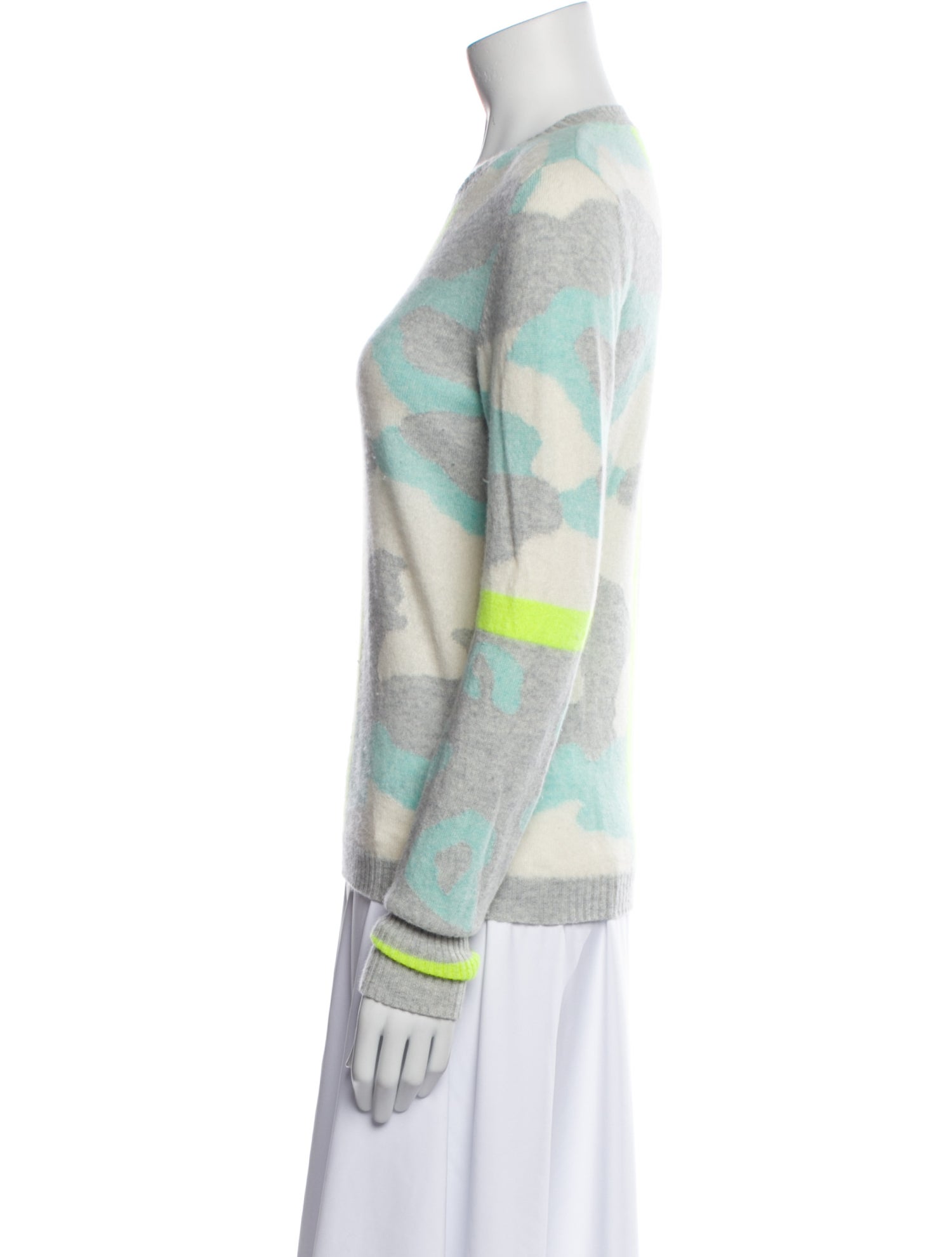 Brodie Cashmere Printed Sweater