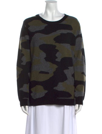 Brodie Cashmere Printed Sweater