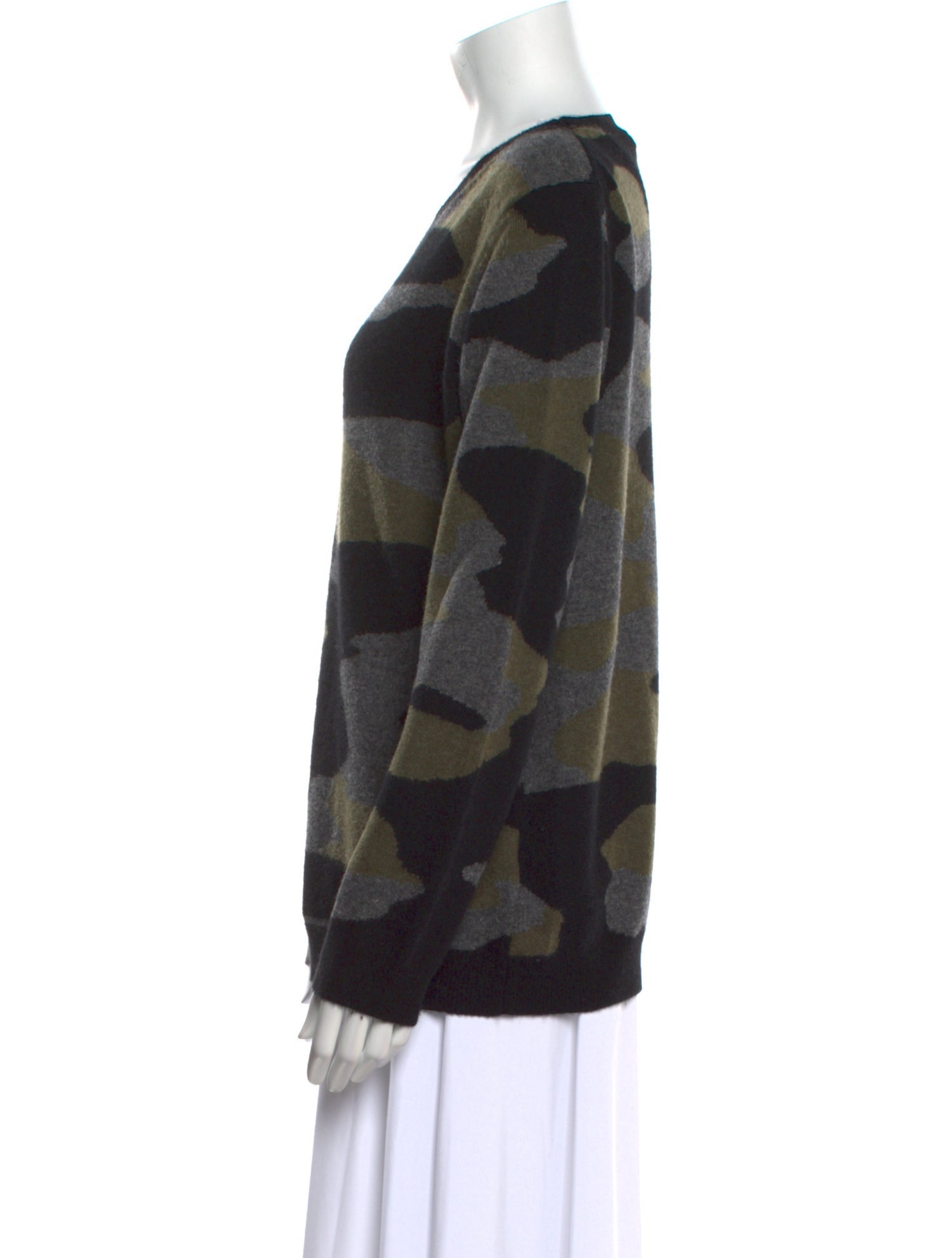 Brodie Cashmere Printed Sweater