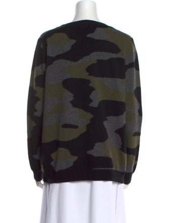 Brodie Cashmere Printed Sweater