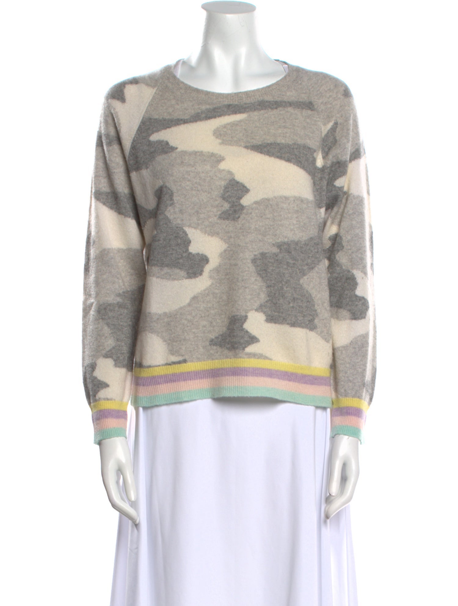 Brodie Cashmere Printed Sweater
