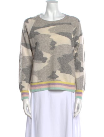 Brodie Cashmere Printed Sweater