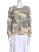 Brodie Cashmere Printed Sweater