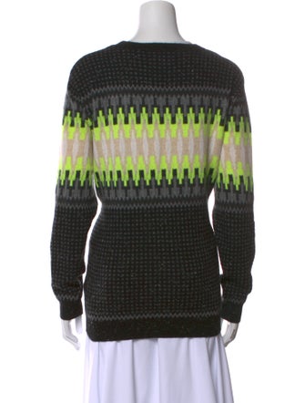 Brodie Cashmere Printed Sweater