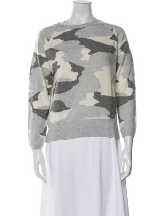 Brodie Cashmere Printed Sweater