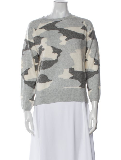 Brodie Cashmere Printed Sweater