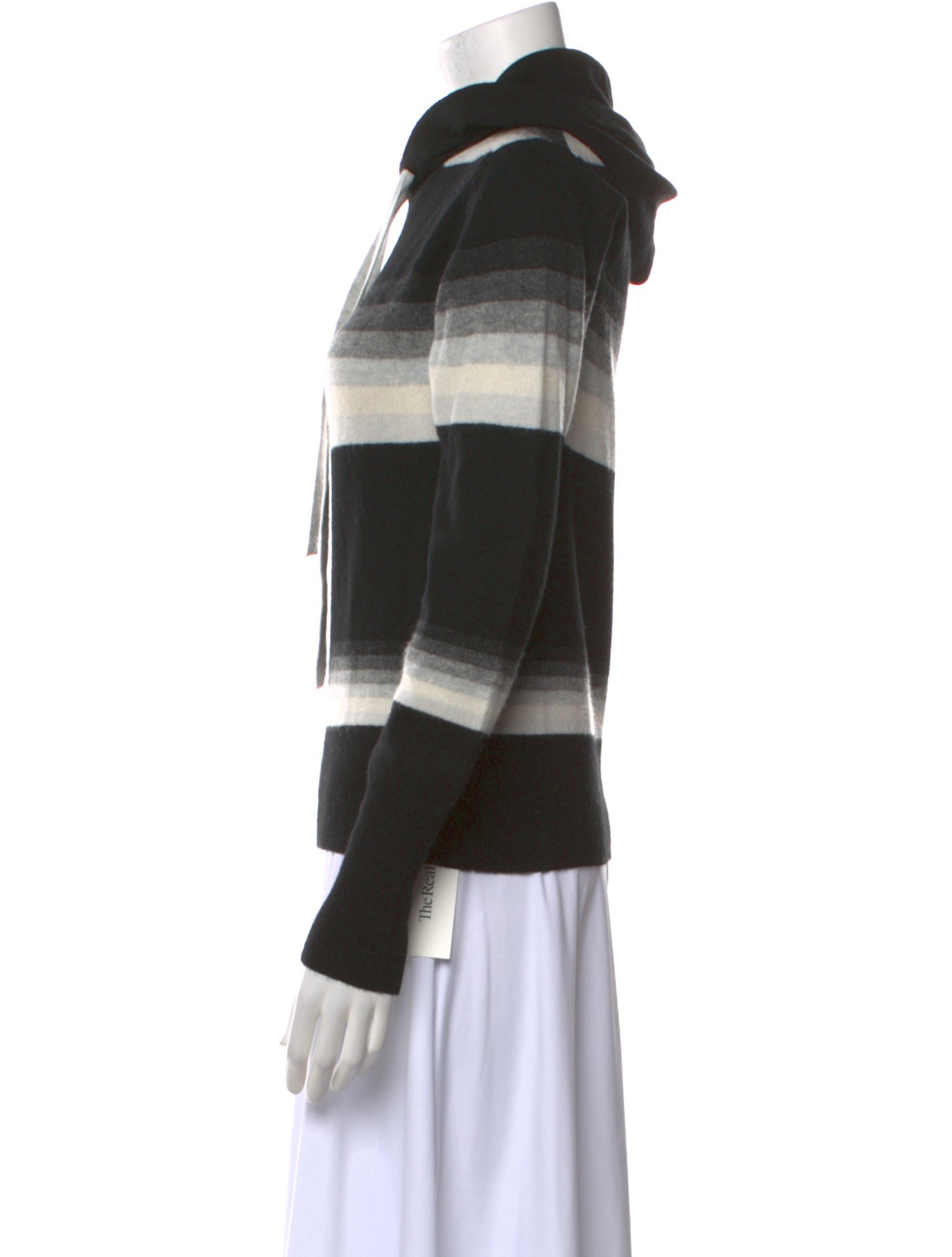 Brodie Cashmere Striped Sweater