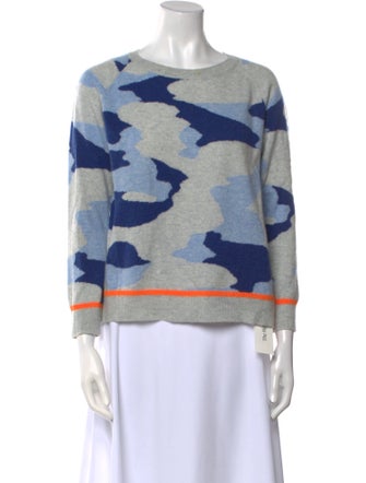 Brodie Cashmere Printed Sweater