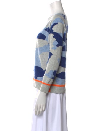 Brodie Cashmere Printed Sweater