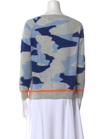 Brodie Cashmere Printed Sweater