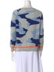 Brodie Cashmere Printed Sweater
