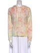 Brodie Cashmere Tie-Dye Print Sweater
