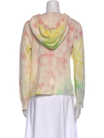 Brodie Cashmere Tie-Dye Print Sweater