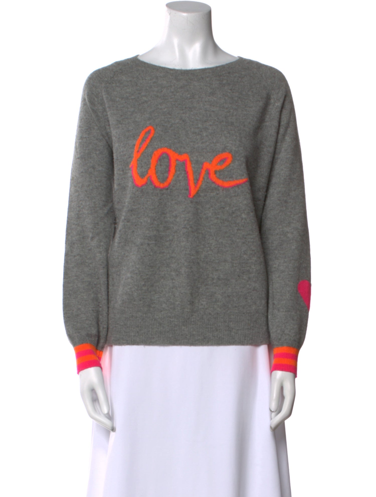 Brodie Cashmere Graphic Print Sweater