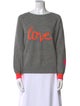 Brodie Cashmere Graphic Print Sweater