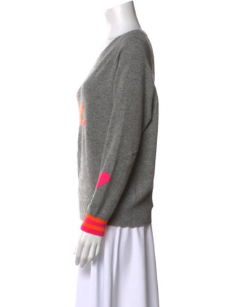 Brodie Cashmere Graphic Print Sweater