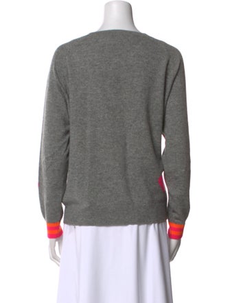 Brodie Cashmere Graphic Print Sweater