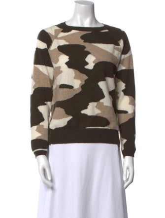 Brodie Cashmere Printed Sweater