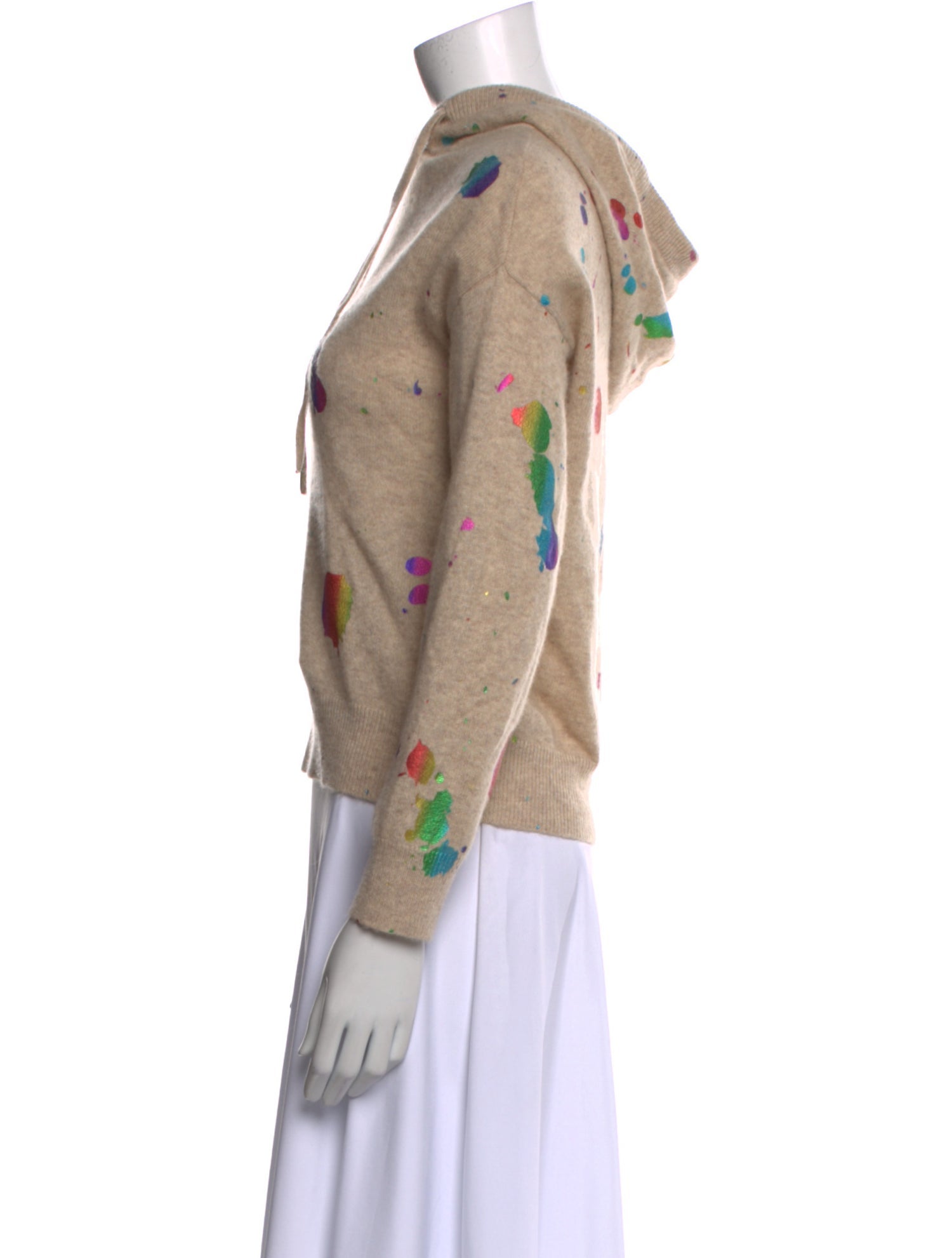 Brodie Cashmere Printed Sweater