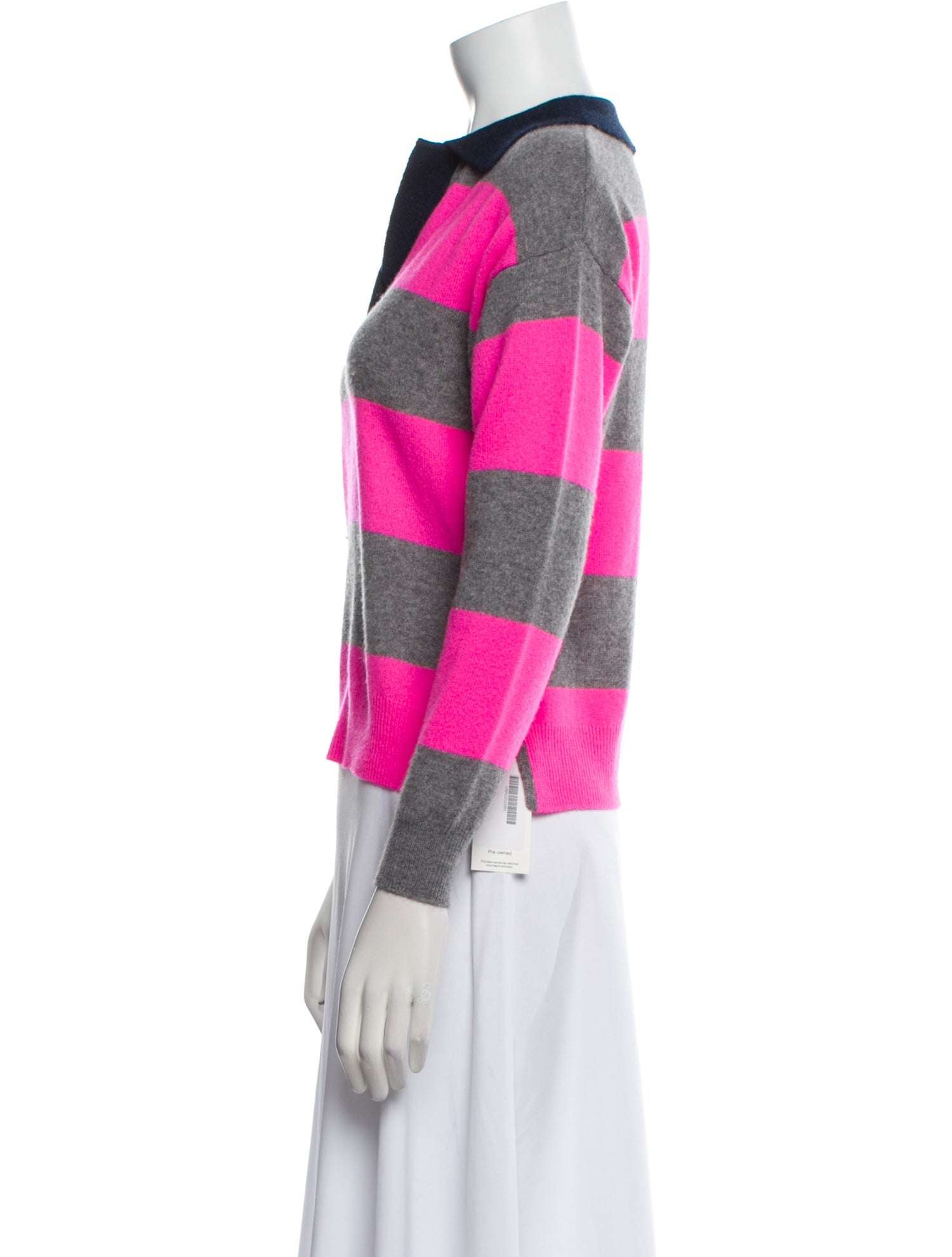 Brodie Cashmere Striped Sweater
