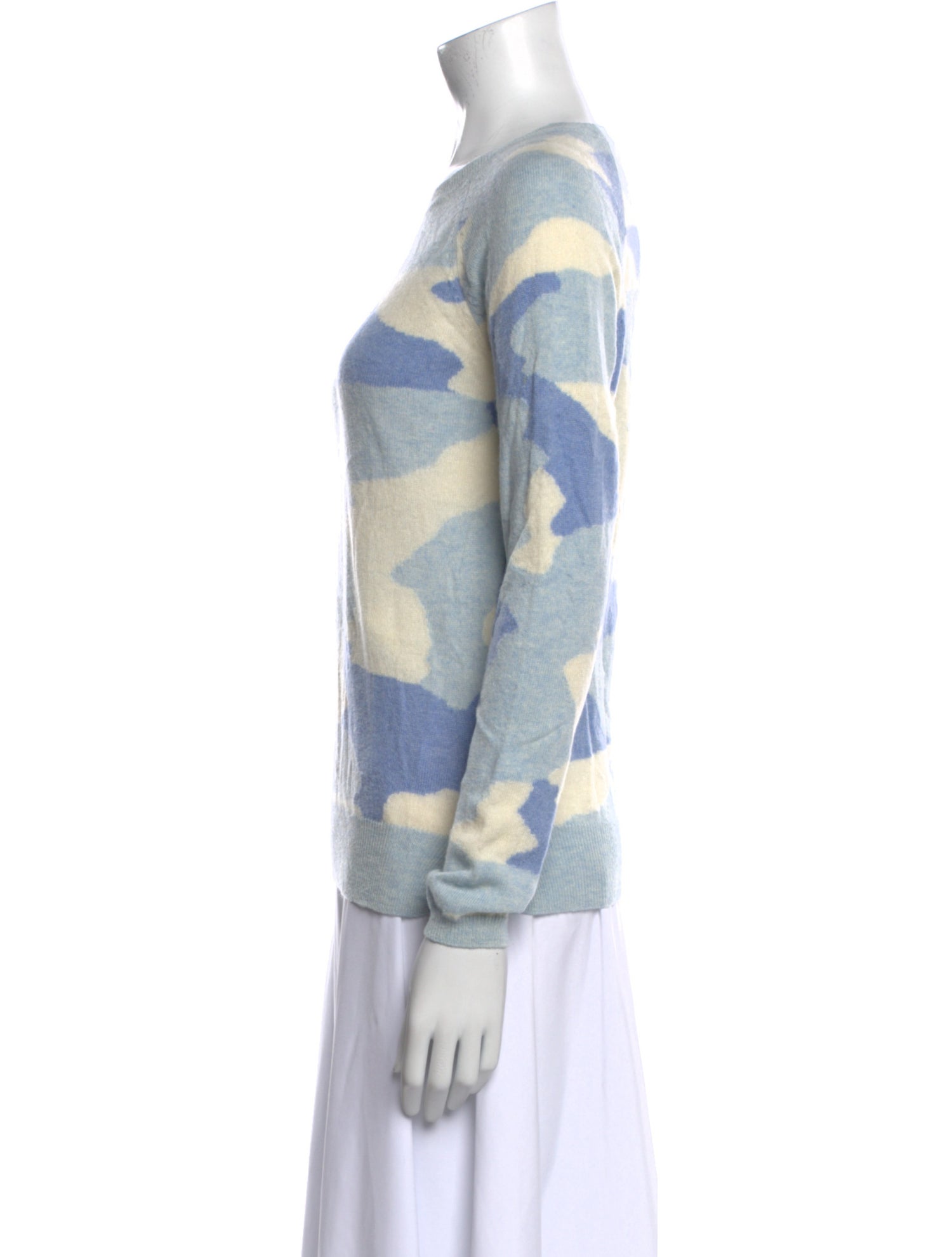 Brodie Cashmere Printed Sweater