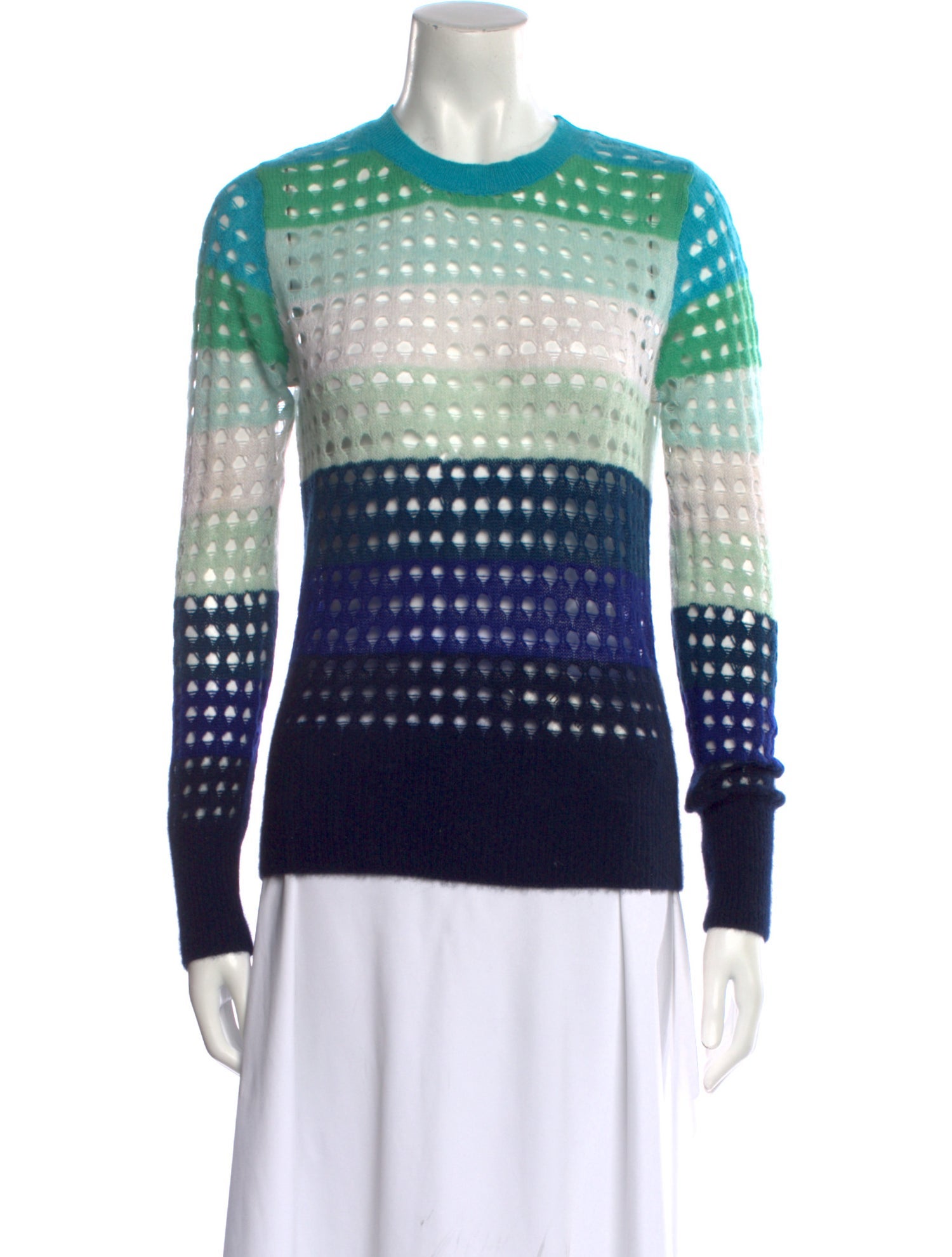 Brodie Cashmere Striped Sweater