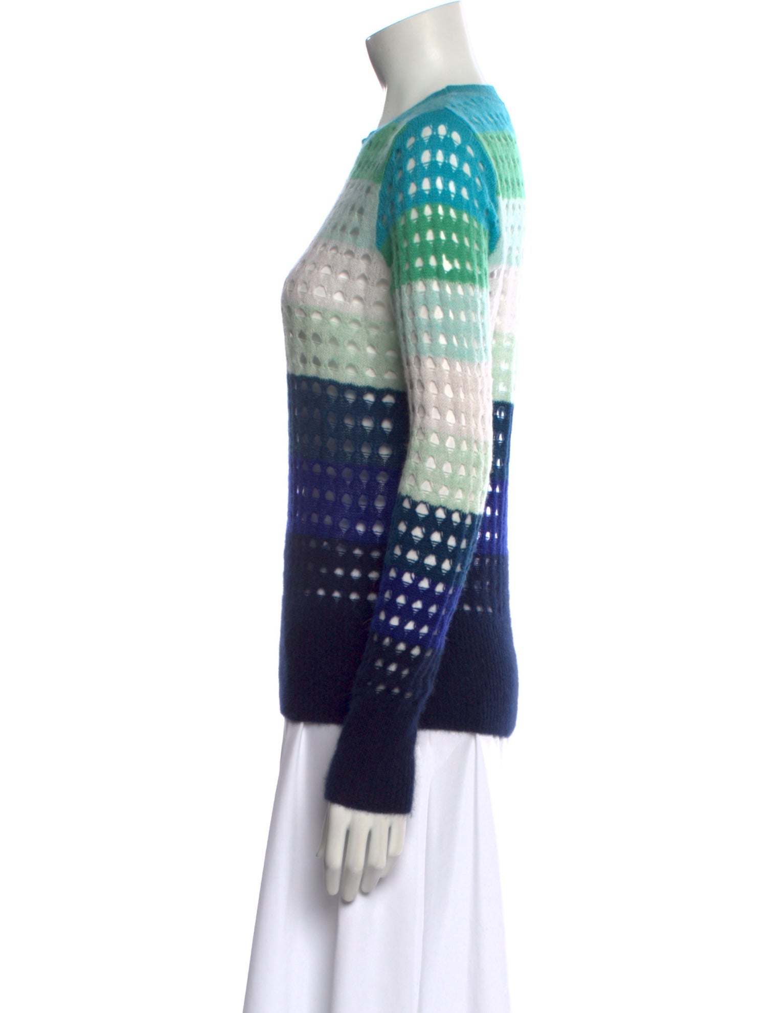 Brodie Cashmere Striped Sweater