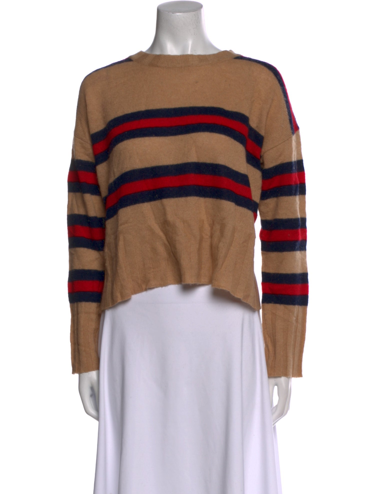 Brodie Cashmere Striped Sweater w/ Tags