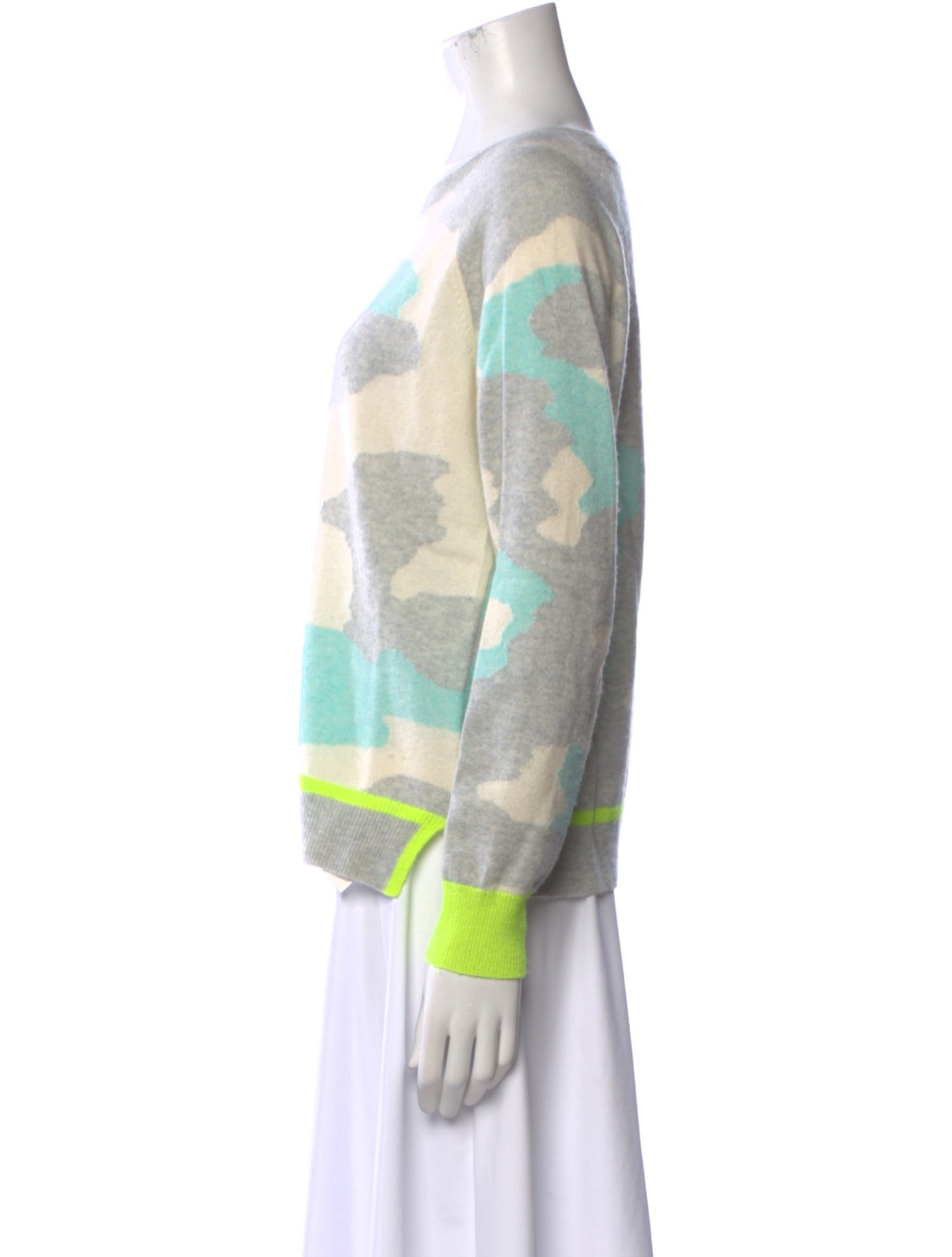 Brodie Cashmere Printed Sweater