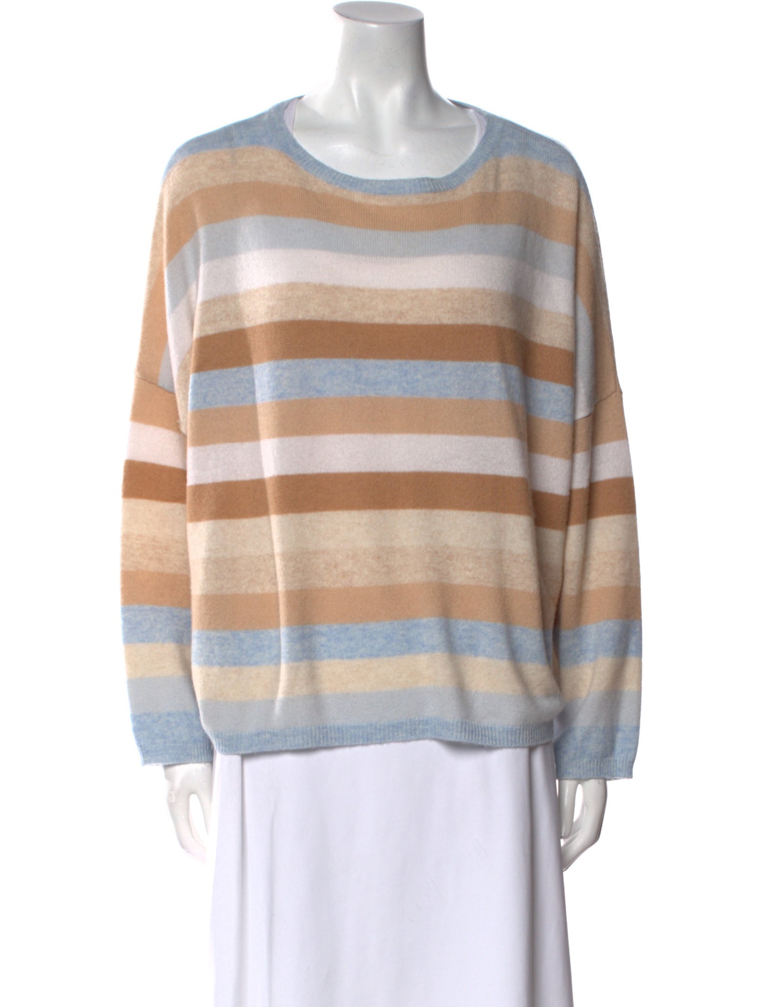 Brodie Cashmere Striped Sweater