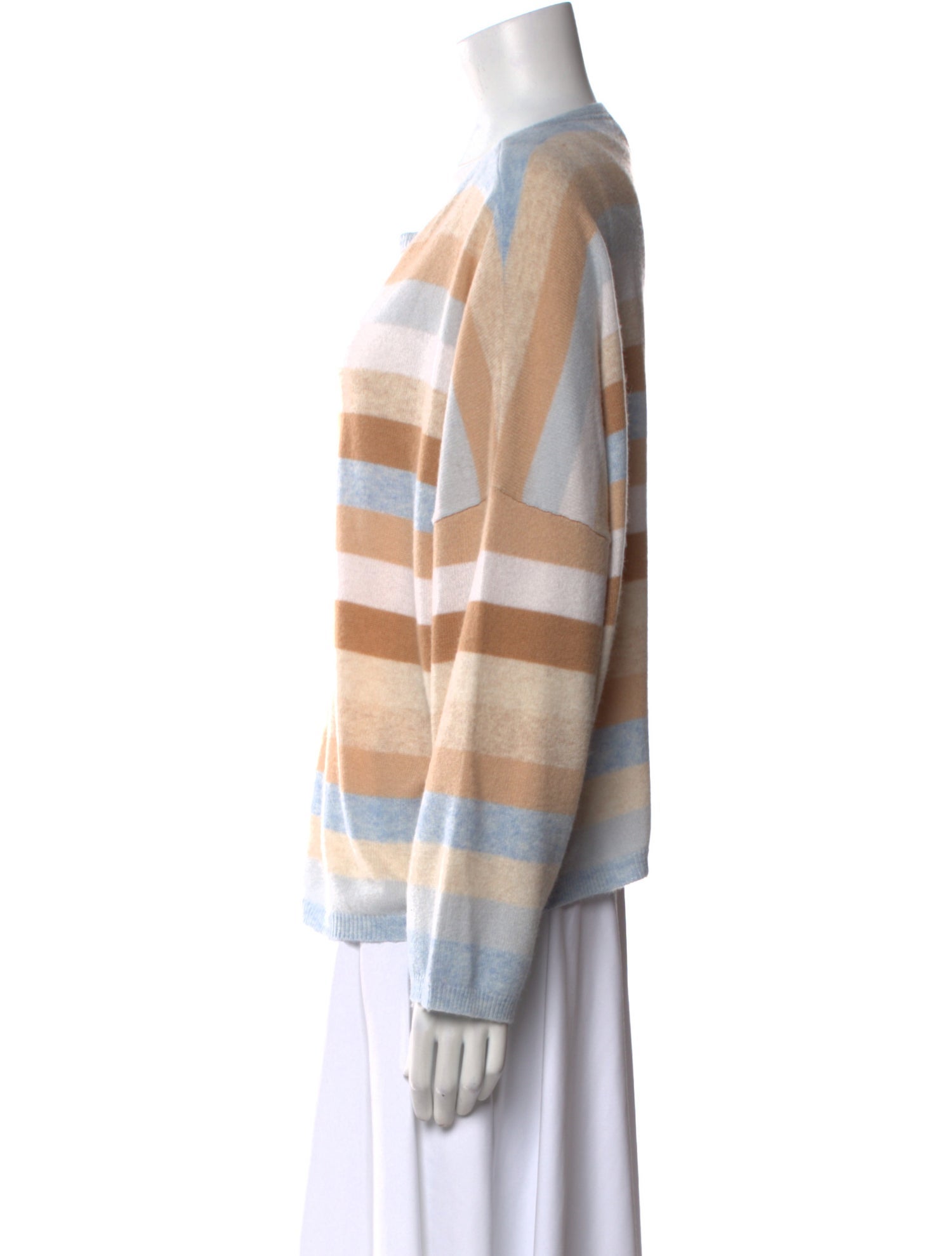 Brodie Cashmere Striped Sweater